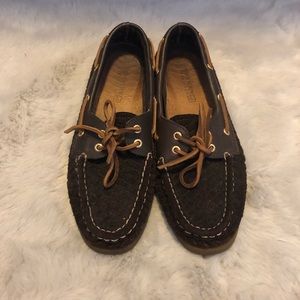 Suede Quilted Sperry Boat Shoe